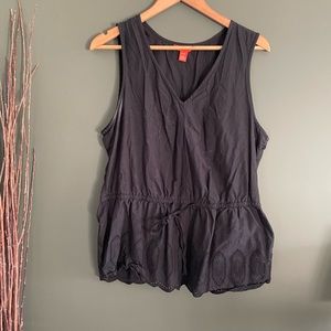 Large blank tank with detailing